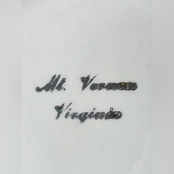 George Washington Mug 5” Mt Vernon Virginia White Purple President Portrait Cup - Picture 9 of 11